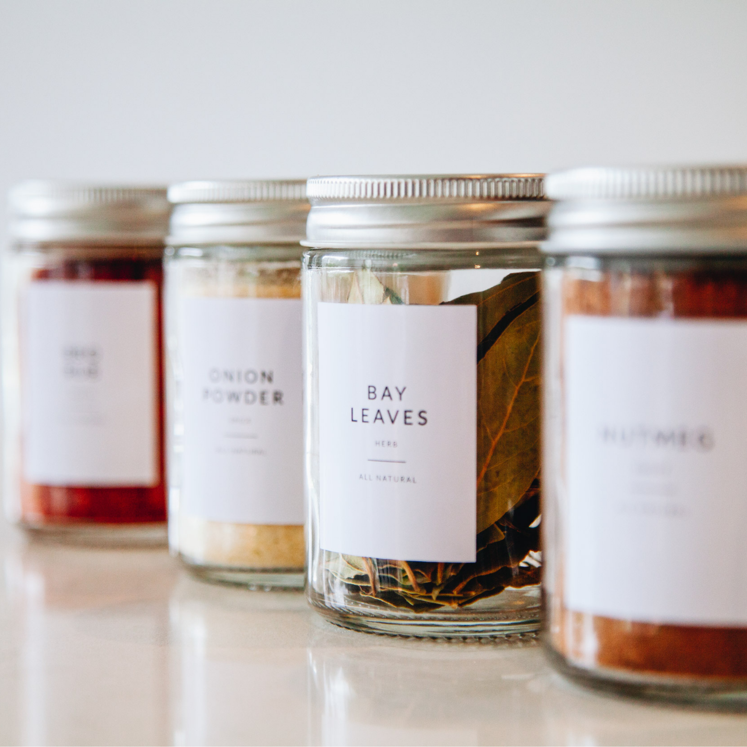 Savvy & Sorted - Wholesale Food/Beverage Label - Minimalist Spice Labels8