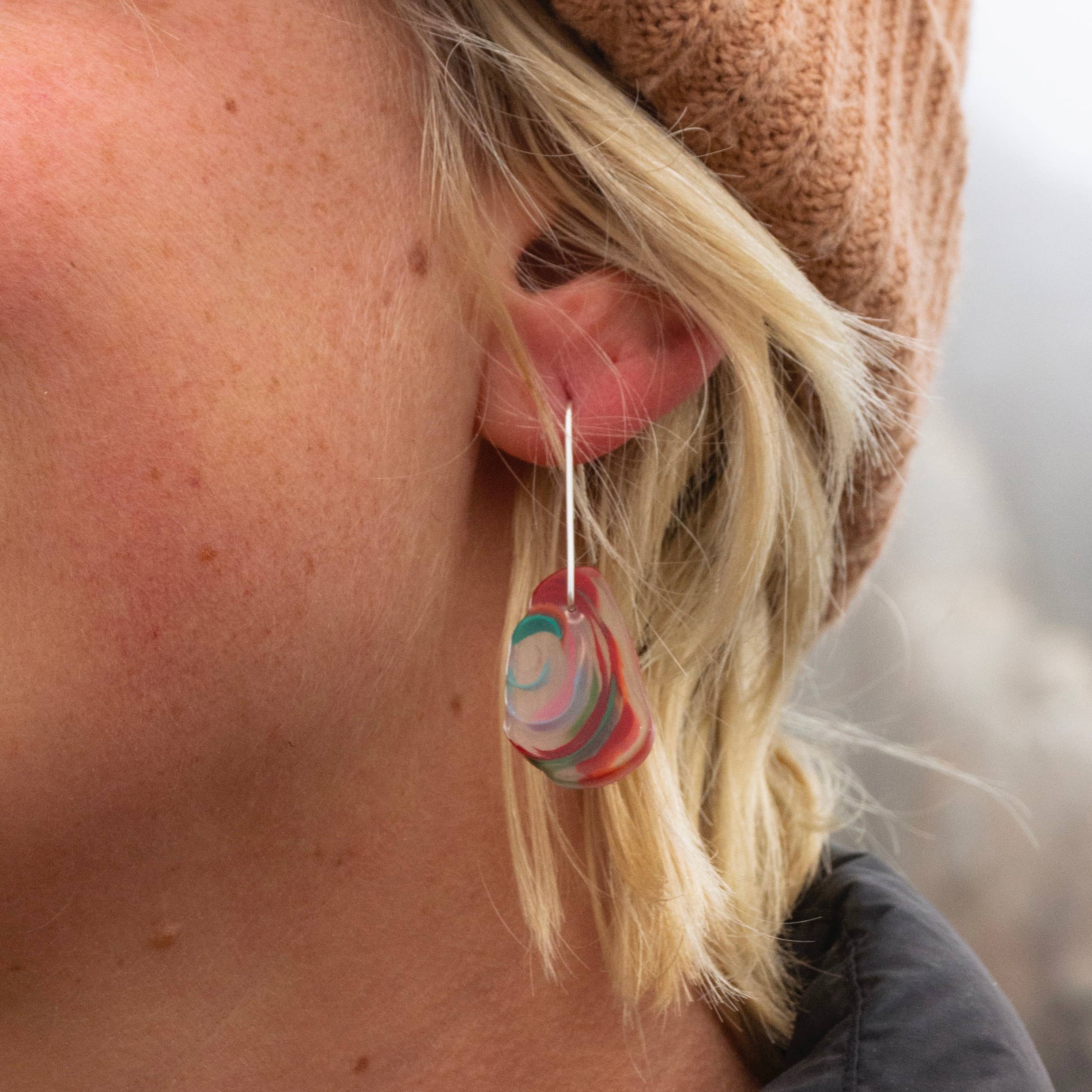 Surf Gems - Wholesale Stud/Post Earrings - Surf Gems XS Earrings2