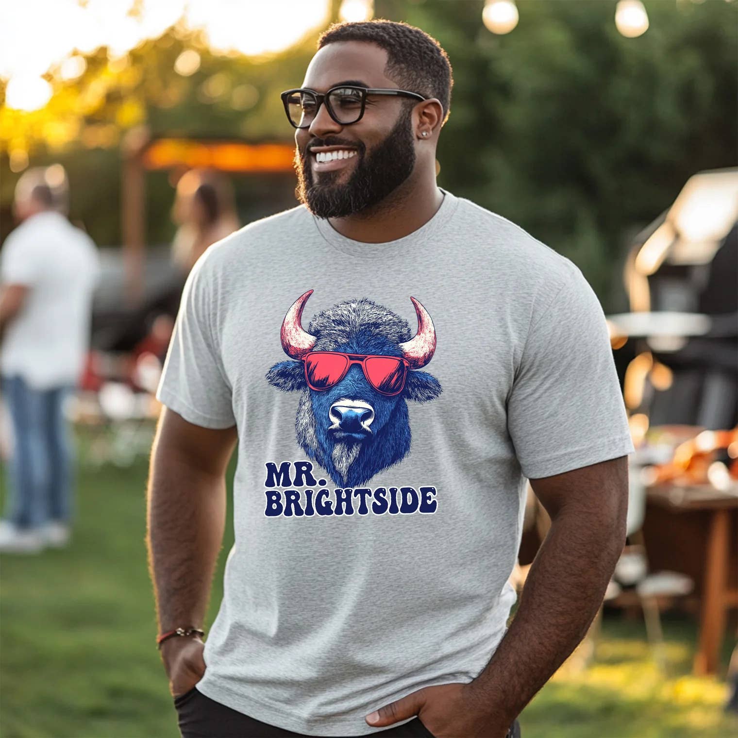 Into The Desert - Wholesale T-Shirt (Graphic) - Unisex - Mr Brightside Buffalo Unisex T-shirt