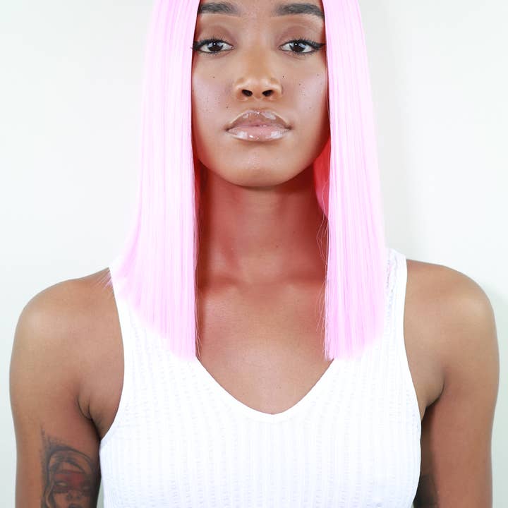 LA 'BELLO BEAUTY – wholesale Wig/hair piece – Pink Sherbert2