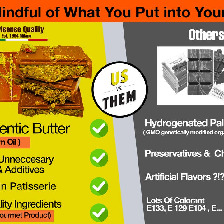 Swisense - Wholesale Chocolate Bar - Premium Dubai Pistachio Chocolate Bar 8 Oz Freshly Made5