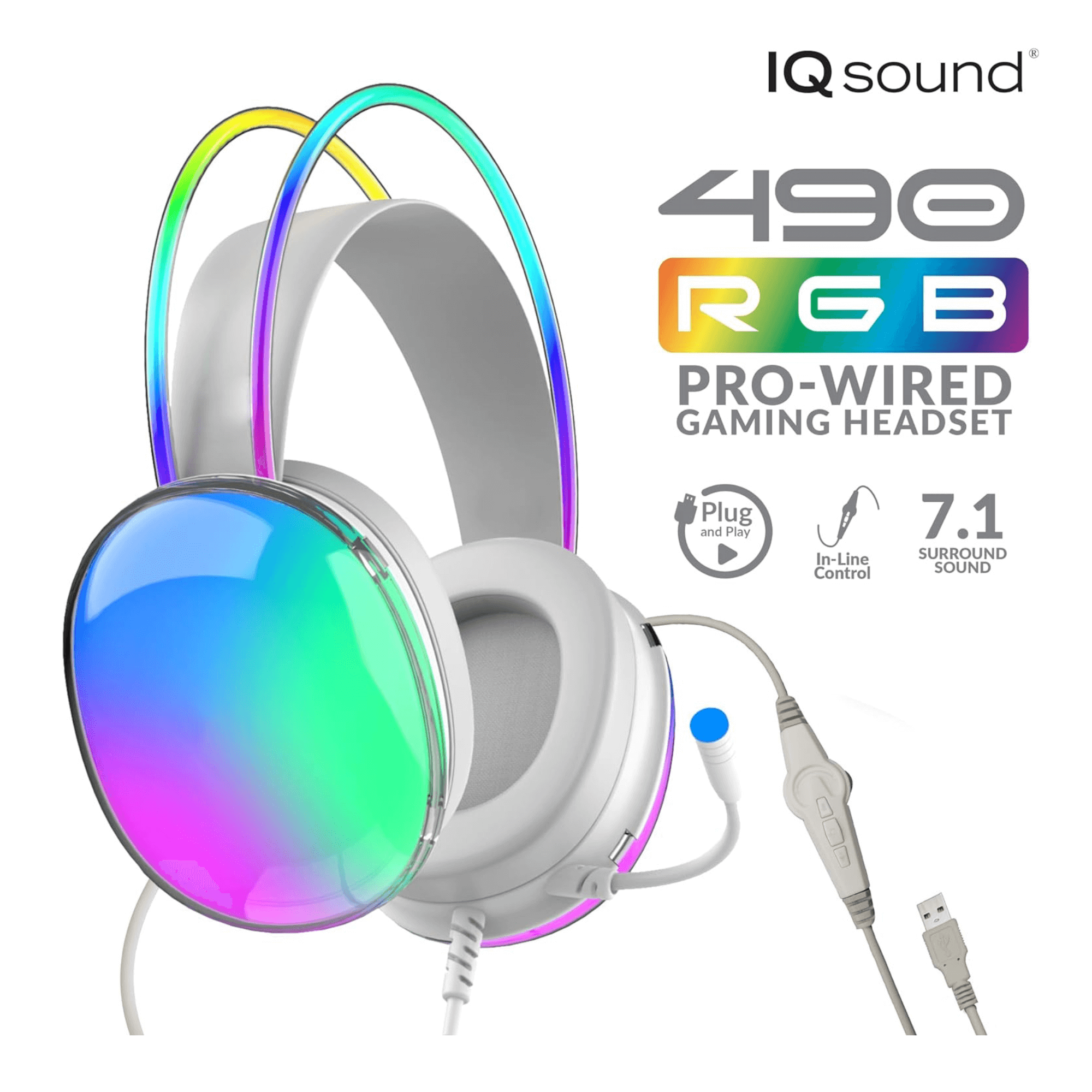 JupiterGear Home – wholesale Headphones – Supersonic Pro-Wired Gaming Headset with Lights3