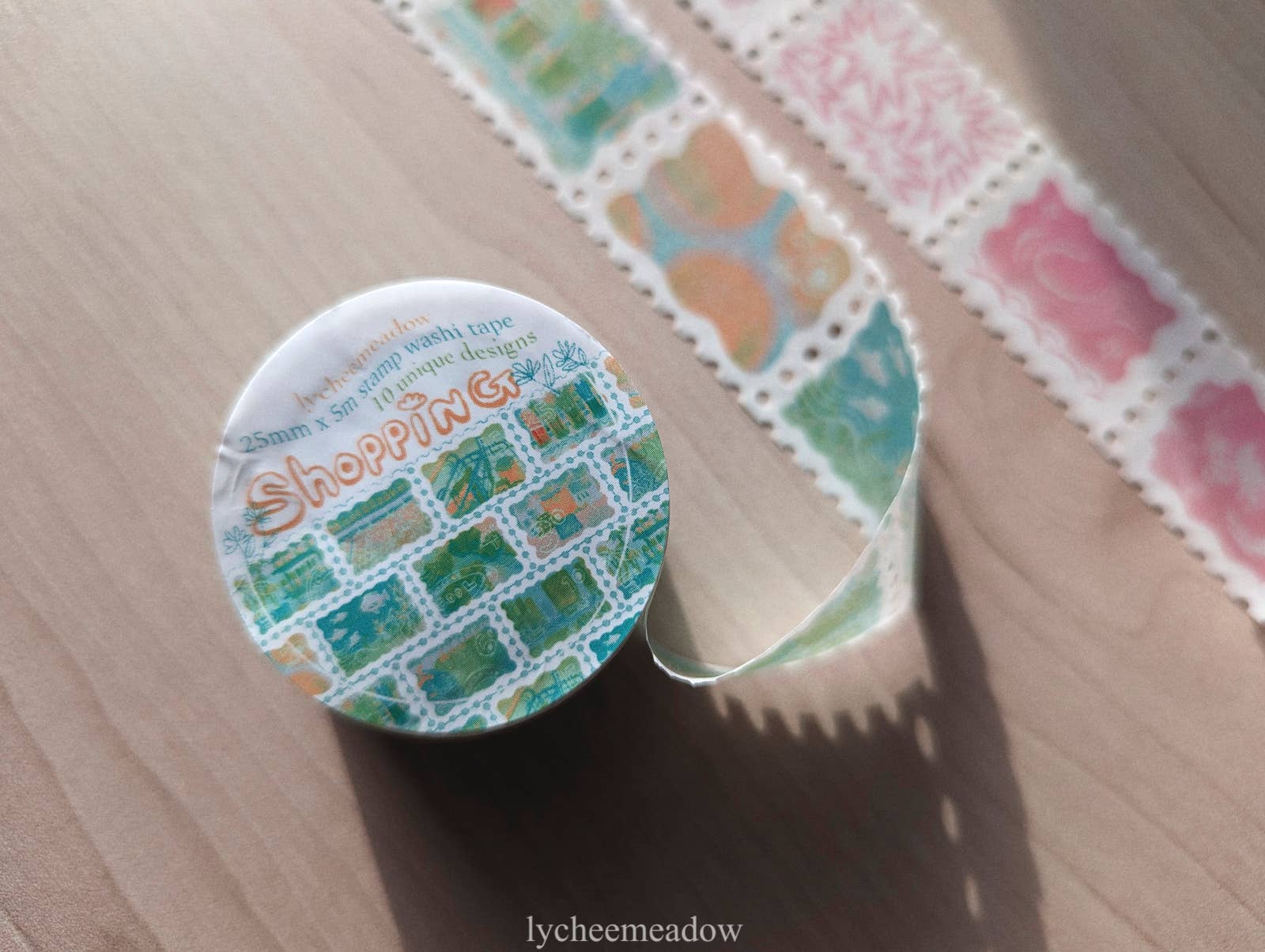 Lycheemeadow - Wholesale Washi Tape - Stamp Washi Tape (multiple designs)6