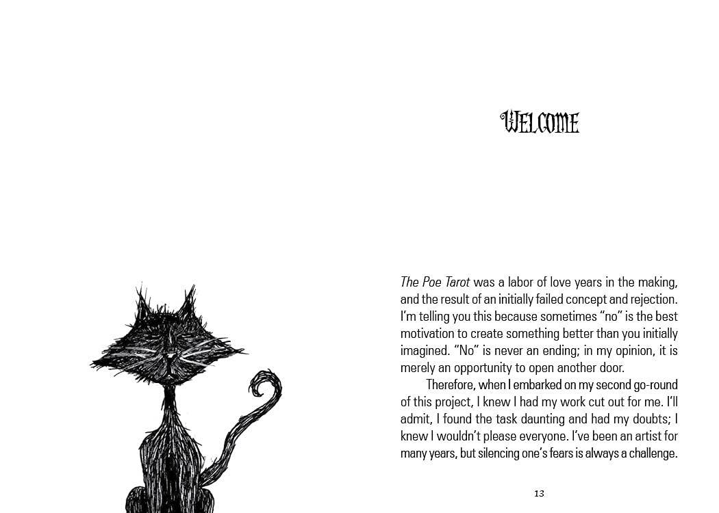 Cardshouse – wholesale Tarot-kort – The Poe Tarotkort Schiffer Publishing7