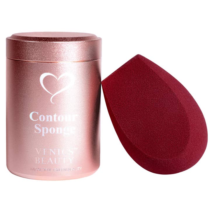 VENICS ORGANIC - Vendita all'ingrosso Spugna/Blender per trucco - Venics Beauty Spugna Contour Spugna Beauty con custodia