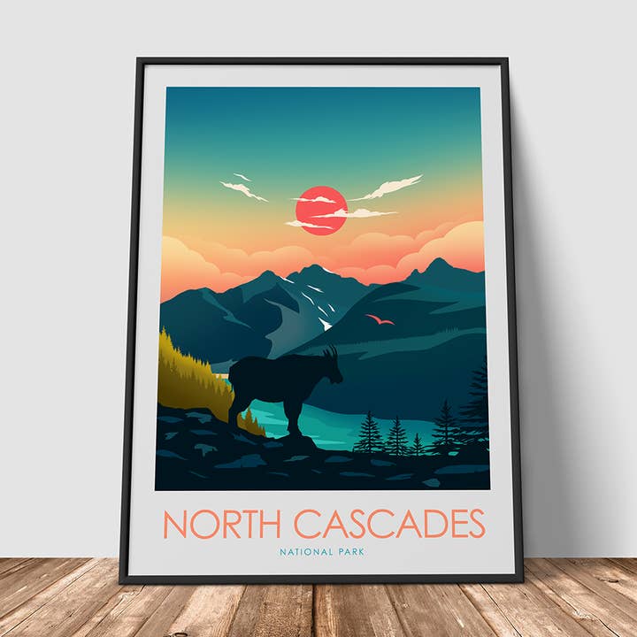 North Cascades National Park Minimalist Print and other Purchase wholesale cascade pacific bulky. Free returns & net 60 terms on Faire trending on Faire.