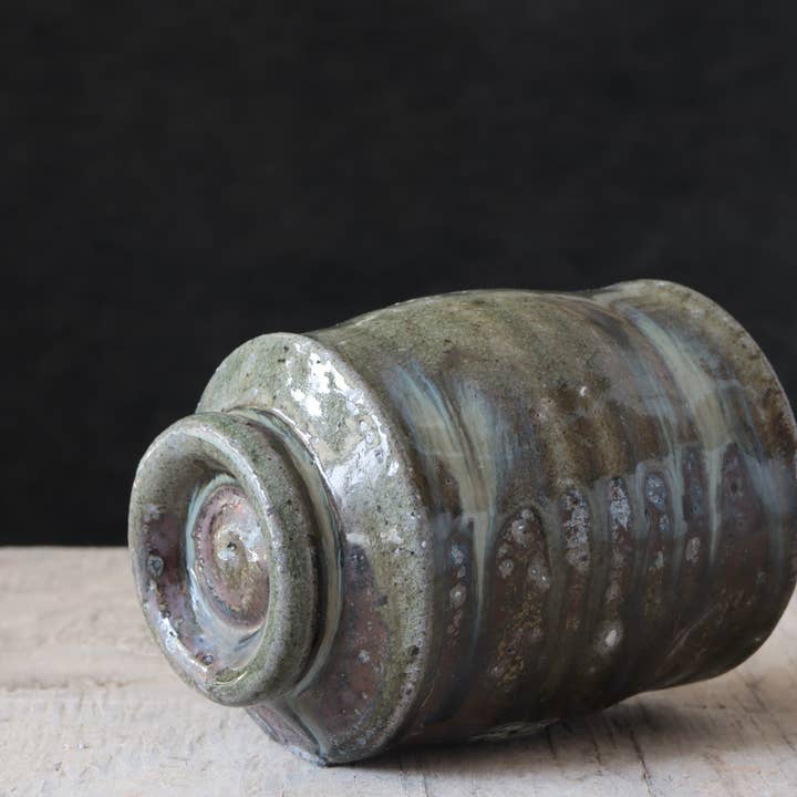 Matt Fishman Pottery - Wholesale Coffee Mug - Wild Clay Drippy Soda Fired Cups 9