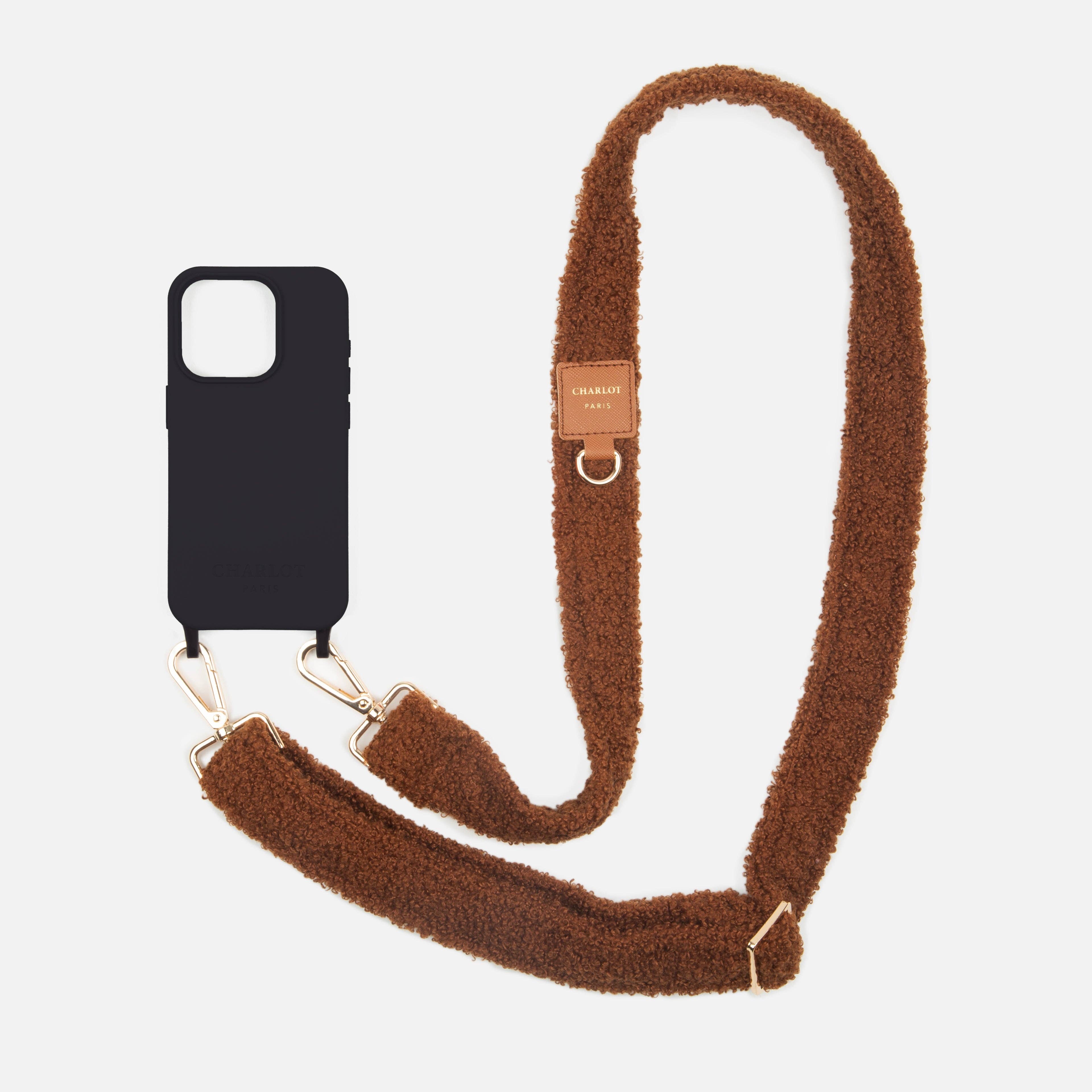 CHARLOT · Paris - Wholesale Bag Strap - Women's - Teddy Chocolate2