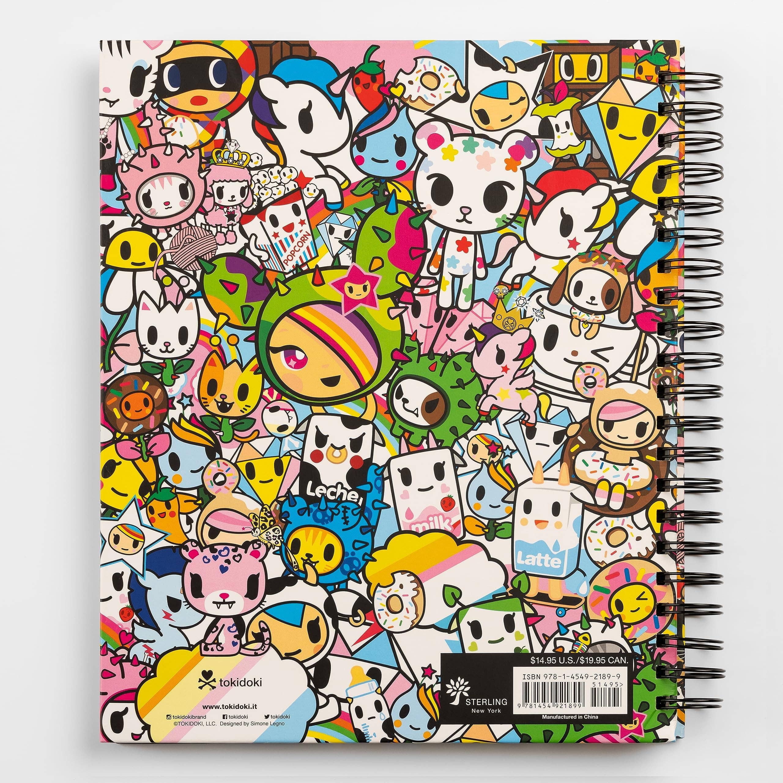 Hachette Book Group - Wholesale Sketchbook/Sketchpad - tokidoki Sketchbook: A Blank Spiral Sketchbook for Drawing2