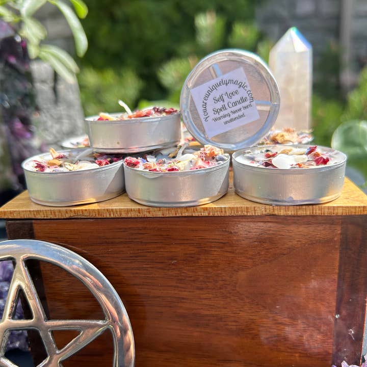 You Are Uniquely Magic - Wholesale Tea Light Candles - Self Love Tealight Spell Candles1