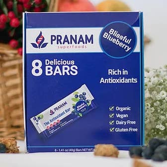The Antioxidant Bar - Blissful Blueberry Quinoa for wholesale by Pranambars