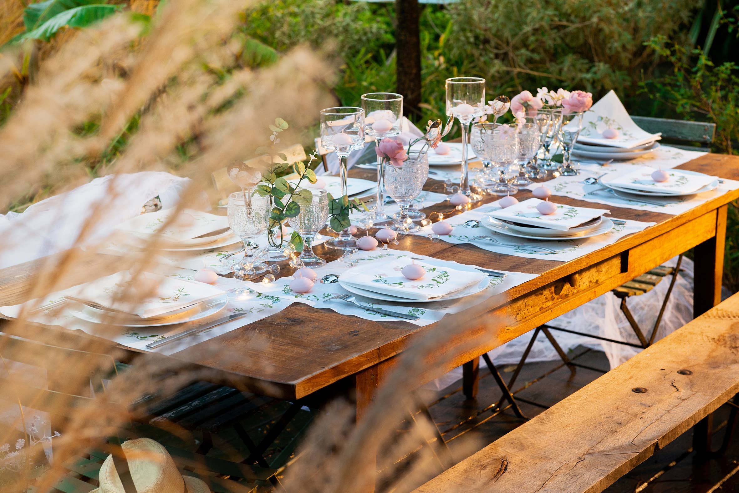 Trendy Table - Vente Serviettes jetables - Serviette à cocktail Fleurs de Pres4