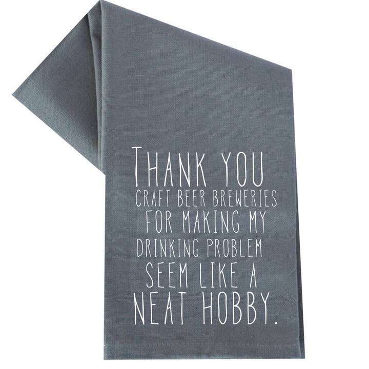 dkhandmade - Vente Torchons - TORCHON DE BRASSERIE ARTISANALE