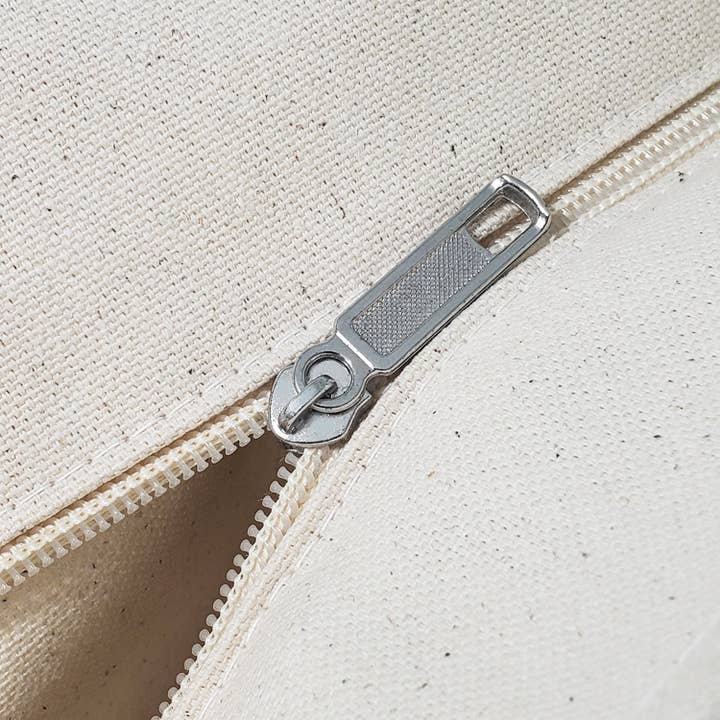 TBF - Wholesale Tote Bag - Women's - TBF Heavy Canvas Zipper Tote Bag / Zippered Pocket - TG2613