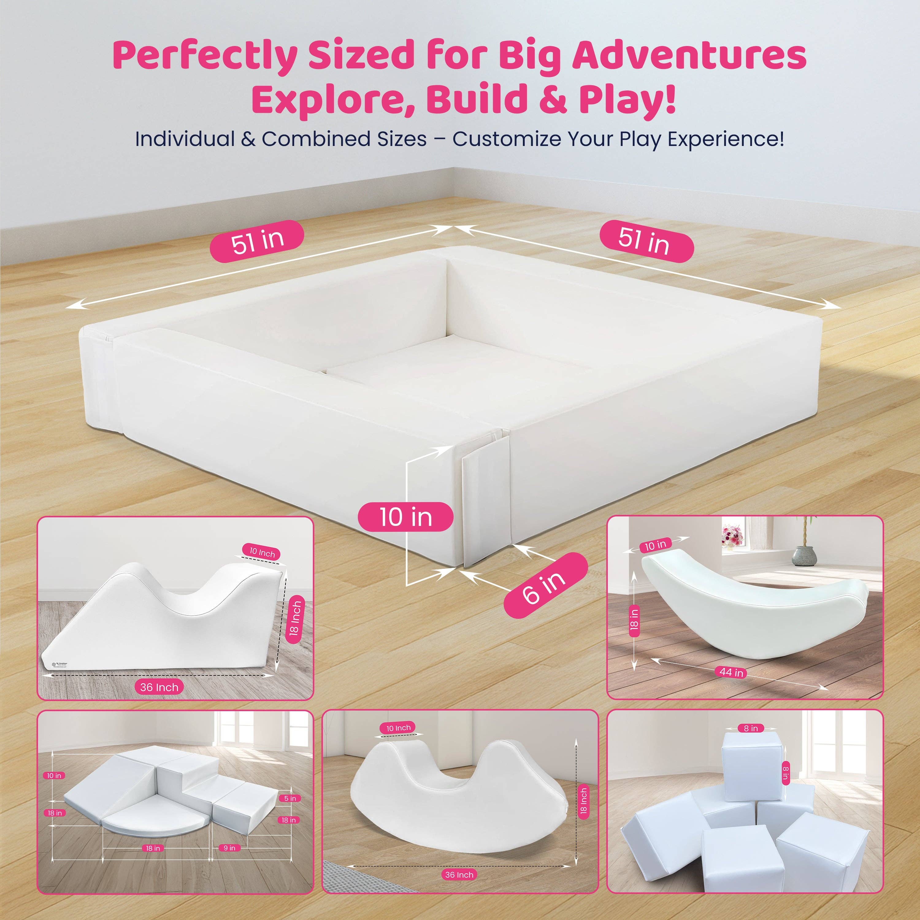 TQ FURNITURE - Venta al por mayor Conjunto de juguetes - Niños - Juego Suave - Conjunto Armonía4