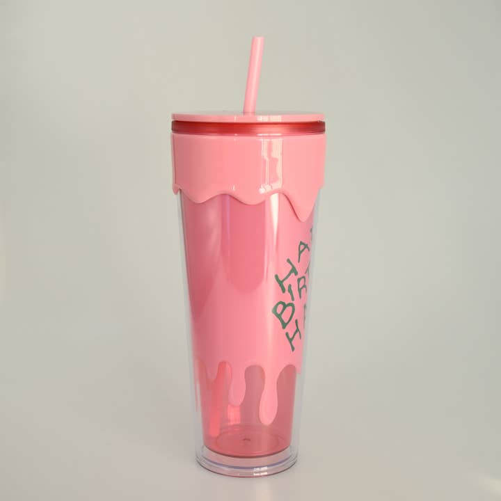 Silver Buffalo - Wholesale Drinking Glass/Cup - Harry Potter Happy Birthday Harry 26oz Plastic Drip Tumbler