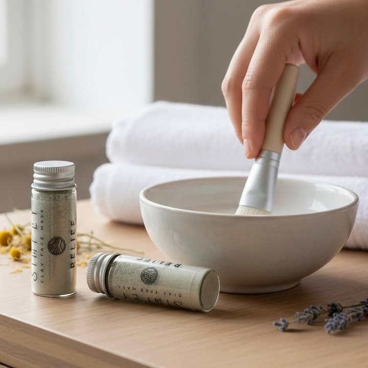 Clay Mask | Relief for wholesale by Vibey Soap Company