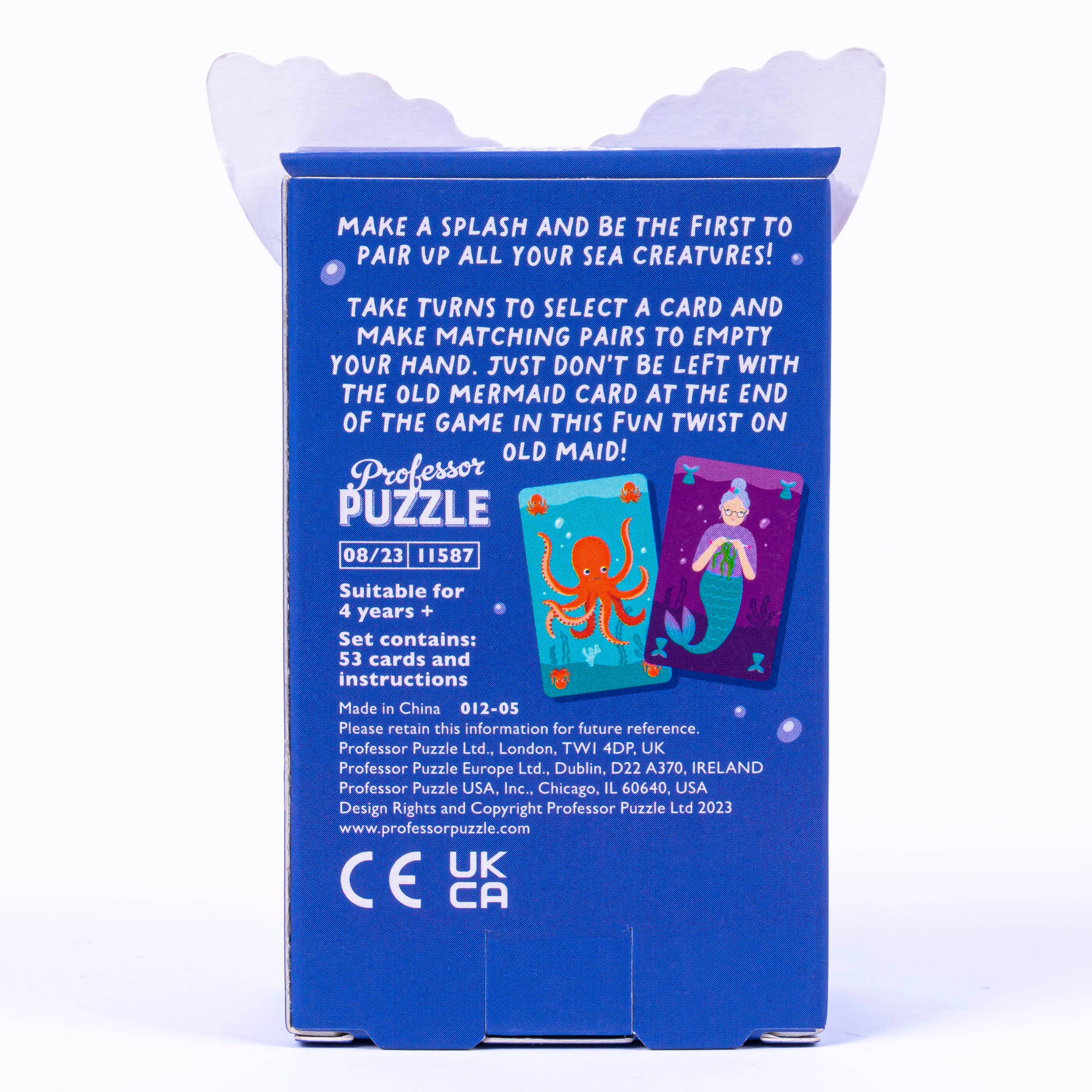 Professor Puzzle USA, Inc. - Wholesale Card Game - Old Mermaid (D.8)5