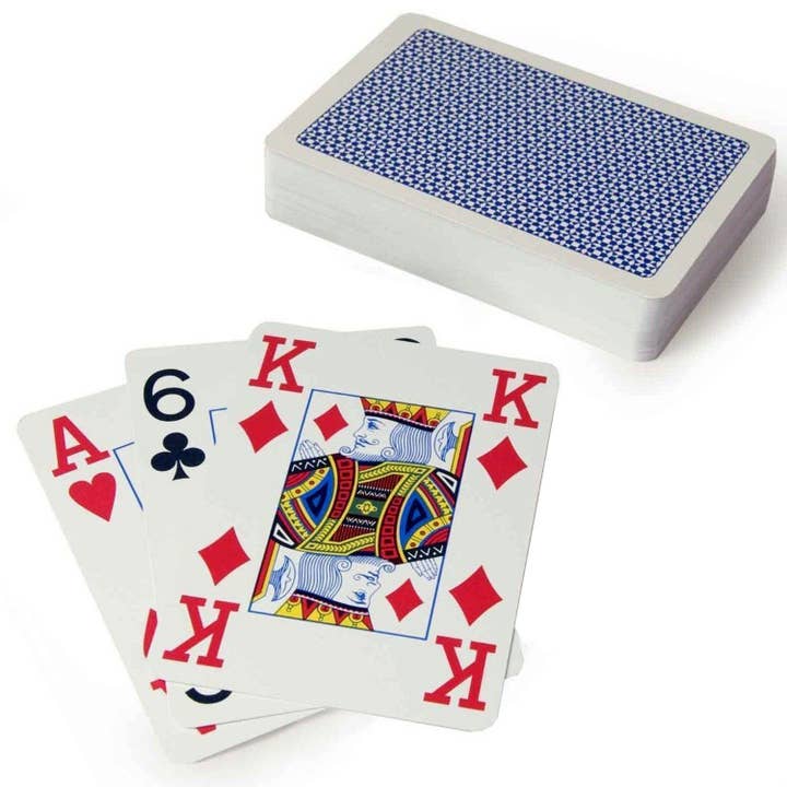 Cardshouse - Wholesale Speelkaarten - Copag 4 Corner Pokerkaarten (blauw)1