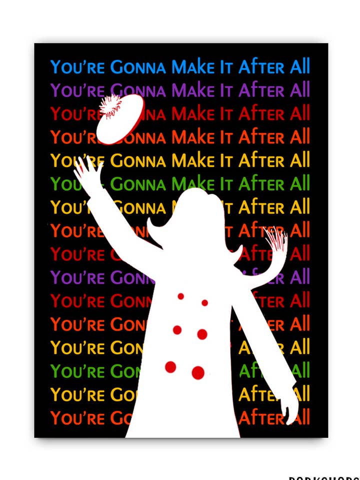 Autocolante Mary Tyler Moore por atacado de Porkchopstick Studios