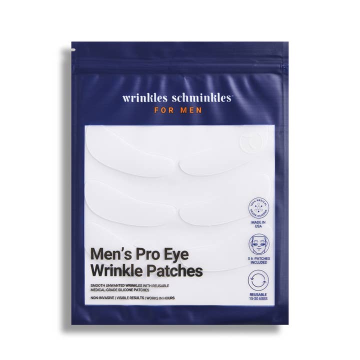 Men's Pro Eye Wrinkle Patches for wholesale by Wrinkles Schminkles