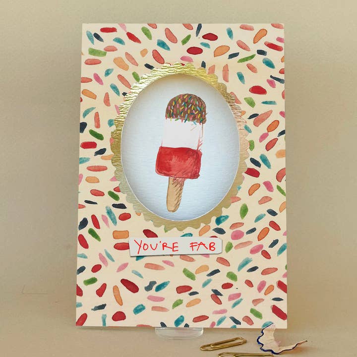 Tarjeta de Felicitación 'Fab' FP3625 para venta al por mayor de Poet and Painter