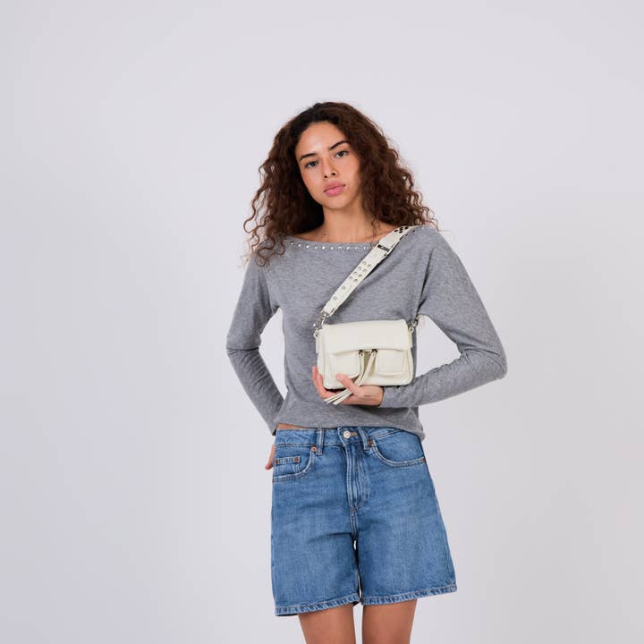 MAXKE MINI CRUNCH BIANCO per la vendita all'ingrosso da parte di Neuville