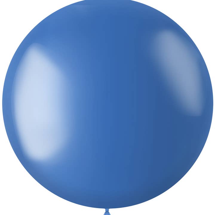 Ballon XL Radiant Koningsblauw Metallic - 78 cm voor wholesale door Folat BV