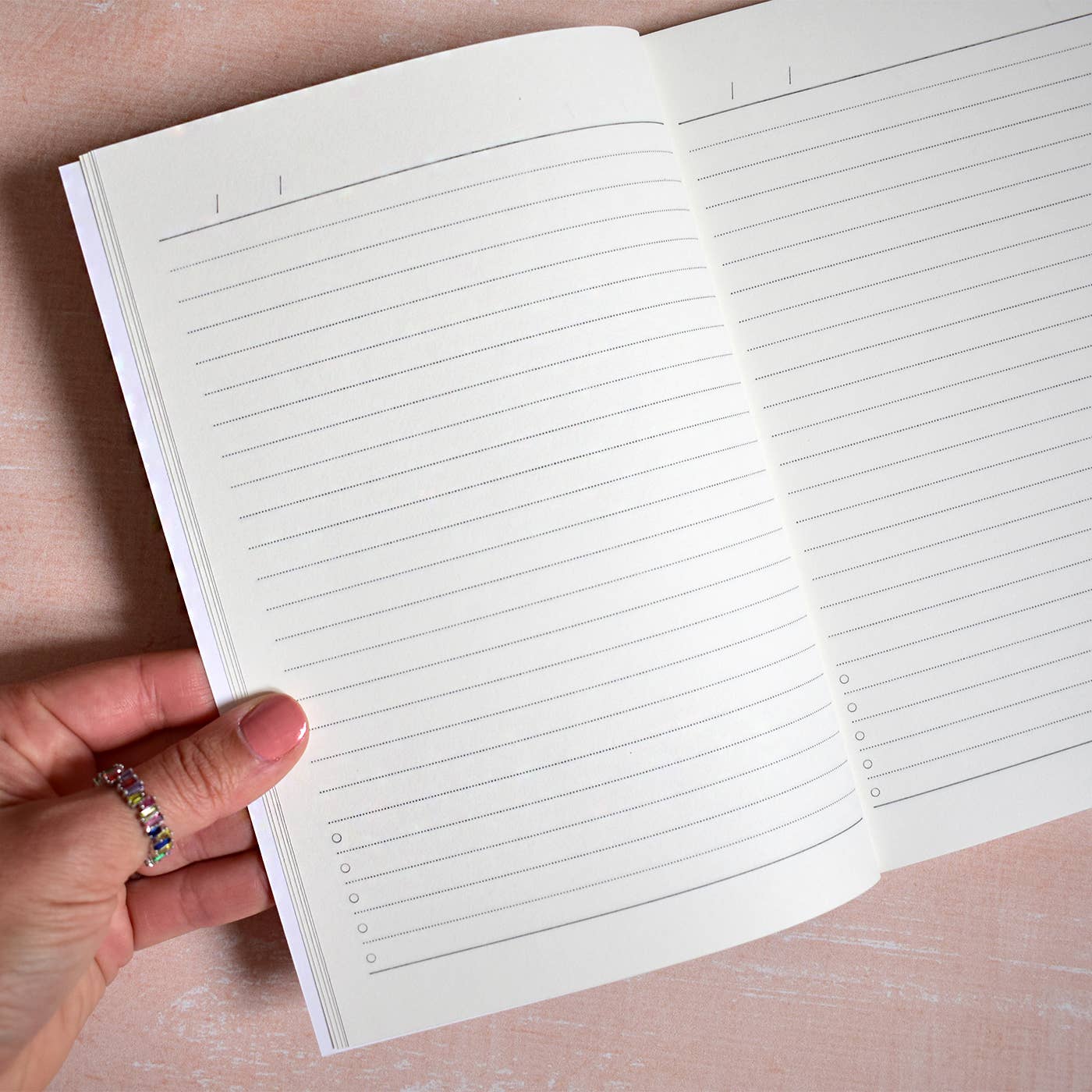 Três Paper Co - Wholesale Notebook - Rainbow Gold Foiled Notebook1