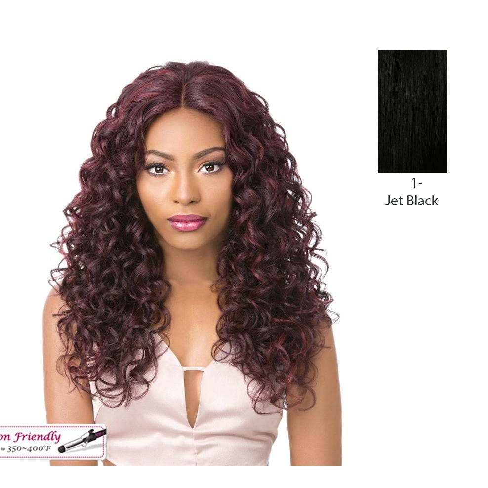 KT Supply – wholesale Peruk – Human Hair 360 allround deep lace-peruk, svart0