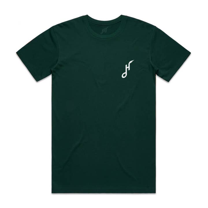 Hoy Classics Downtown Ekologisk T-shirt - Mörkgrön för wholesale av Hoy surf Ltd
