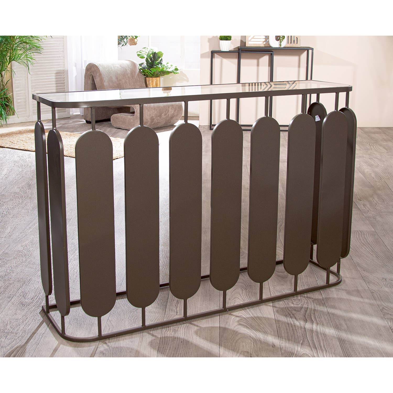 anthracite Sideboard Zulu anthracite-colored H. 80.5 cm, PU 1 for wholesale on Faire1