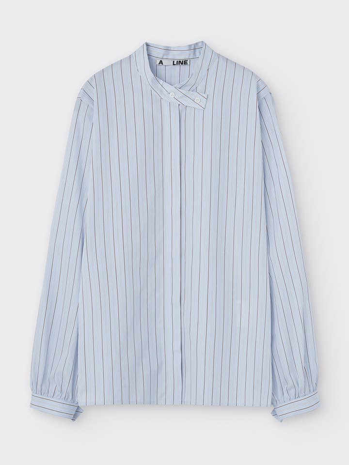 Detail-collar shirt for wholesale by A LINE