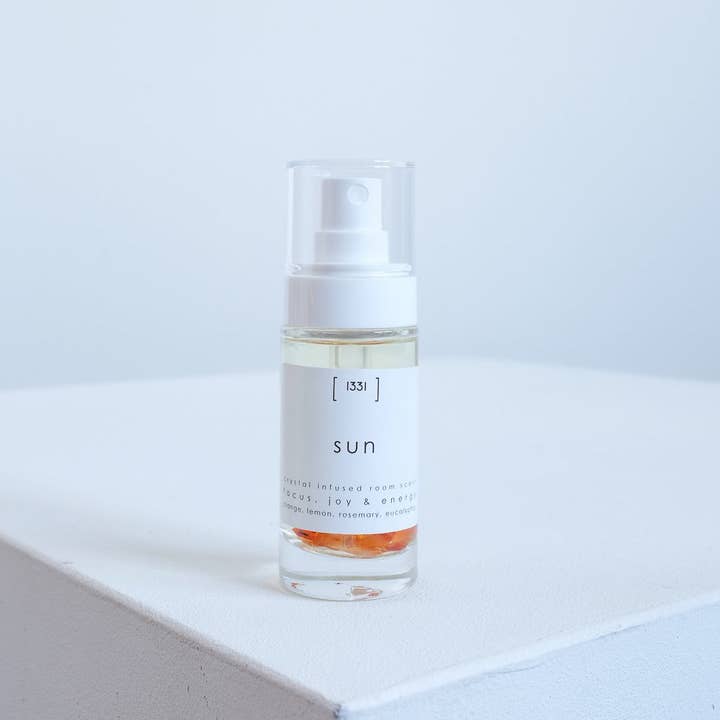 Sun- flow, focus & joy room travel mist for wholesale by 1331