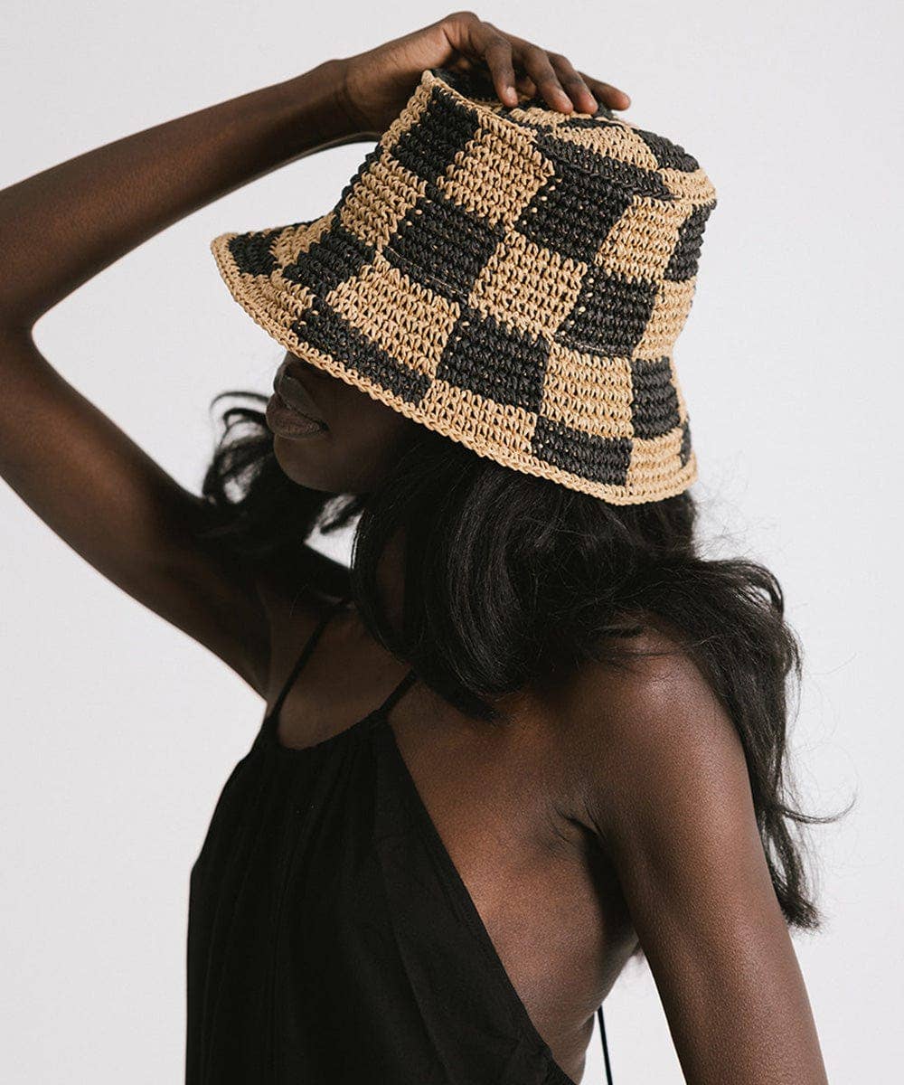 Gigi Pip - Wholesale Bucket Hat - Women's - Sal Crochet Bucket Hat25