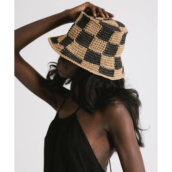 Gigi Pip - Wholesale Bucket Hat - Women's - Sal Crochet Bucket Hat25