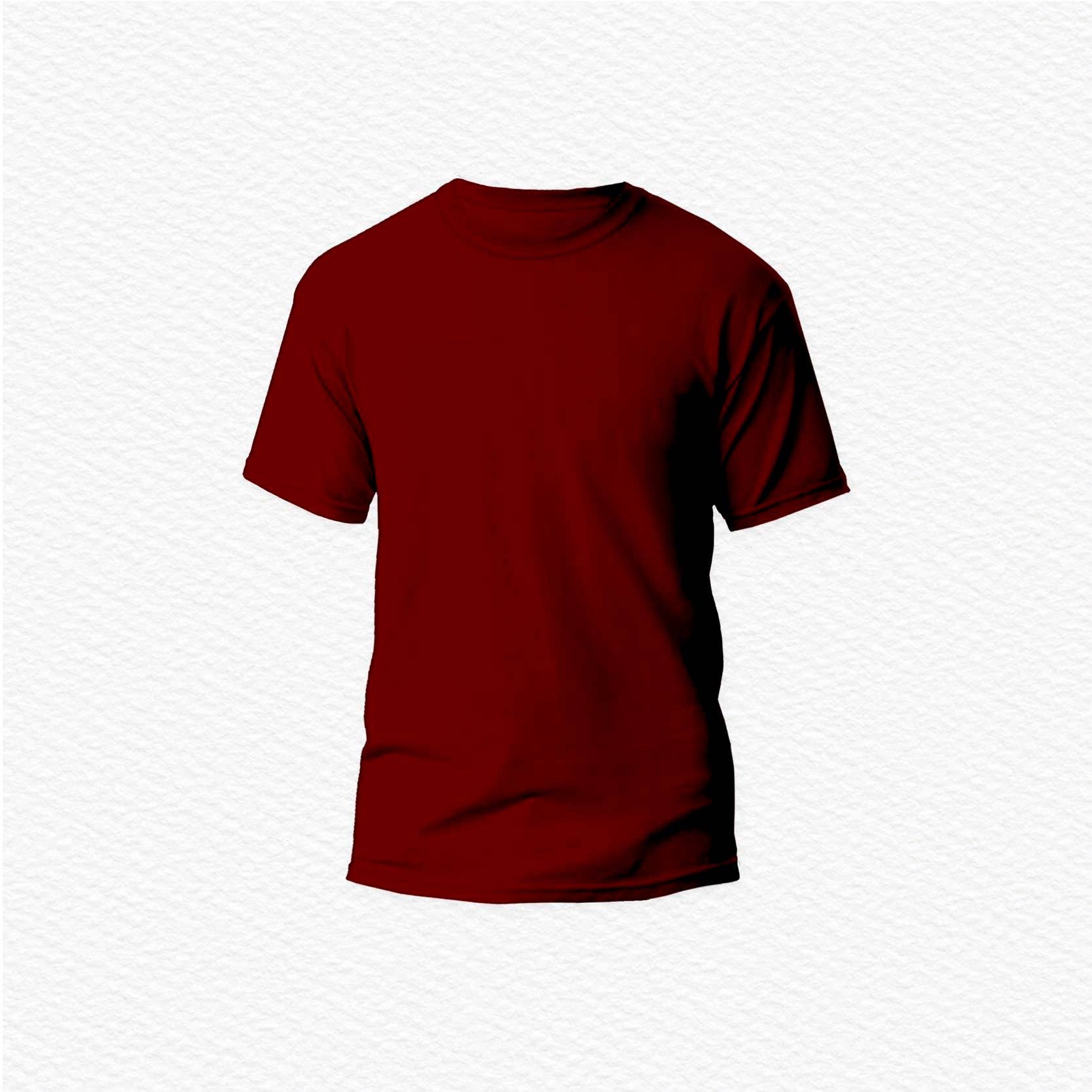 Wiley Threads - Wholesale T-Shirt - Men's - Burgundy Mens Tee