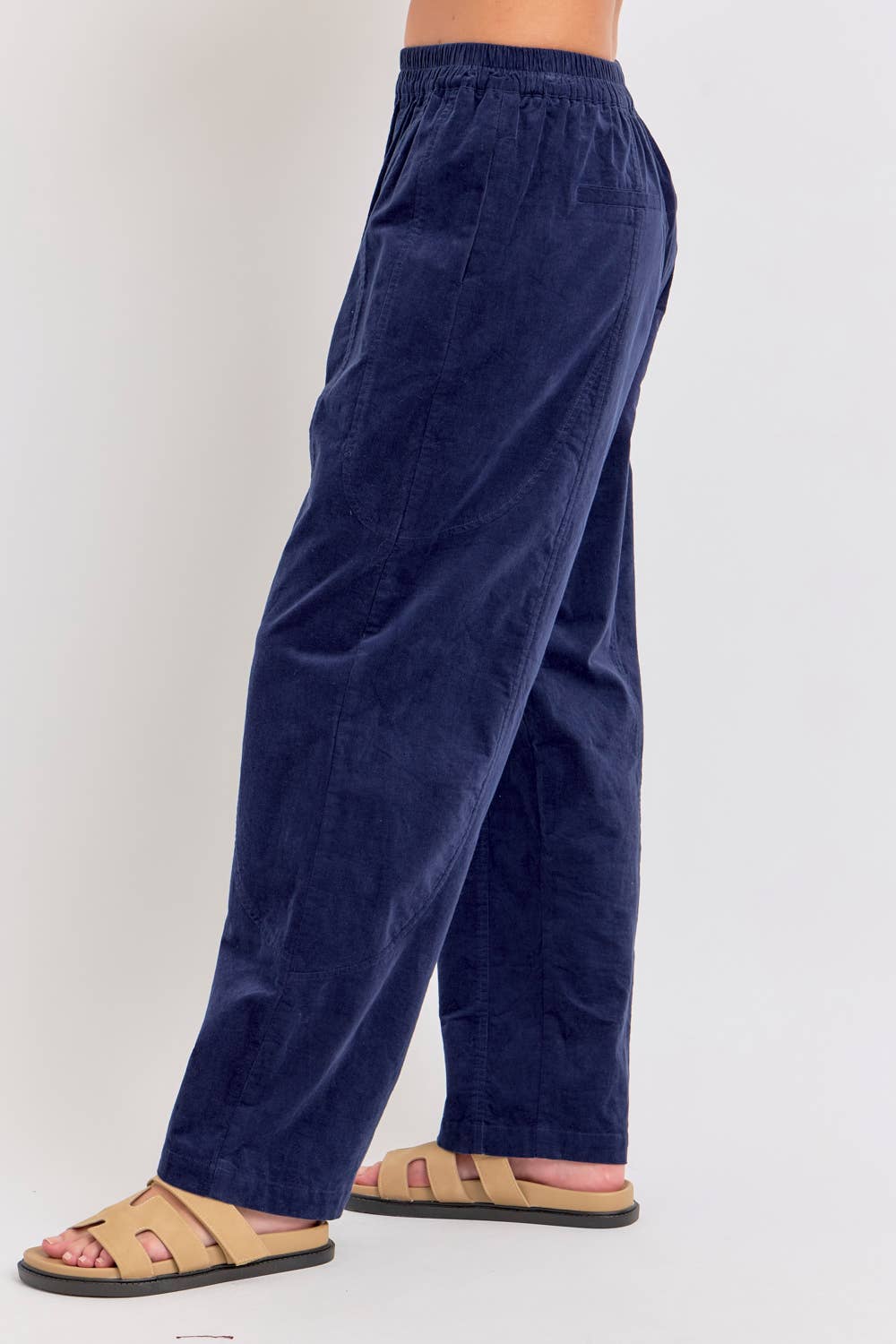 Sweet Lovely by Jen - Wholesale Pants - Women's - EASY CASUAL EVERYDAY PULL-ON RELAXED  CORDUROY PANTS 33