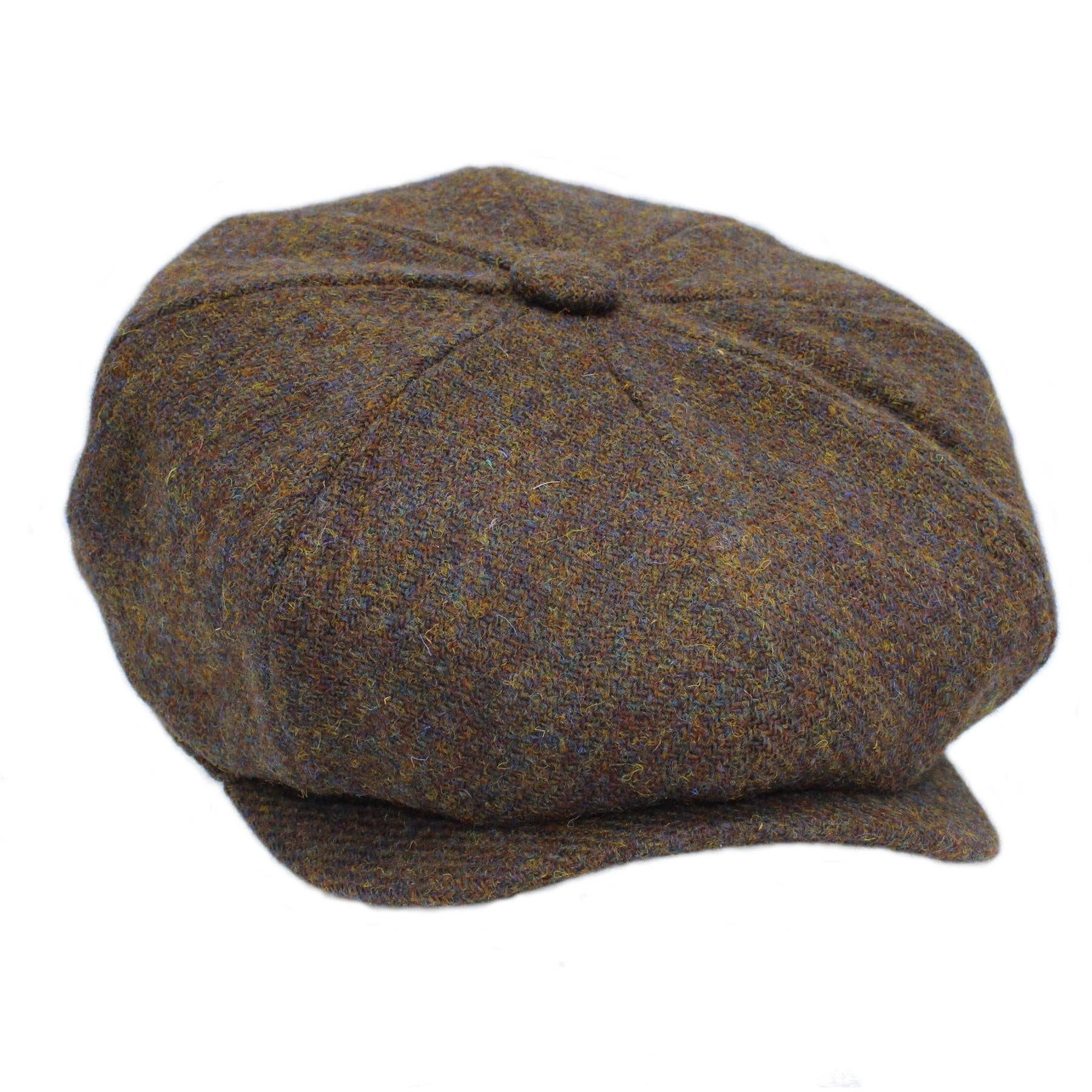Heather Hats & Accessories - Vendita all'ingrosso Berretto - Unisex - Cappello Newsboy a 8 Pannelli Scott in Harris Tweed4