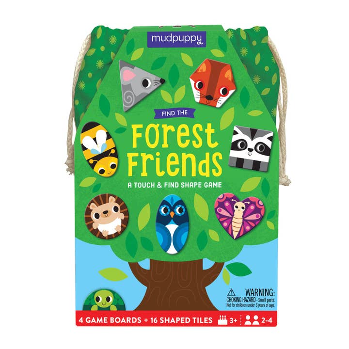 Chronicle Books - Wholesale Brain Game - Kids - Find the Forest Friends Game