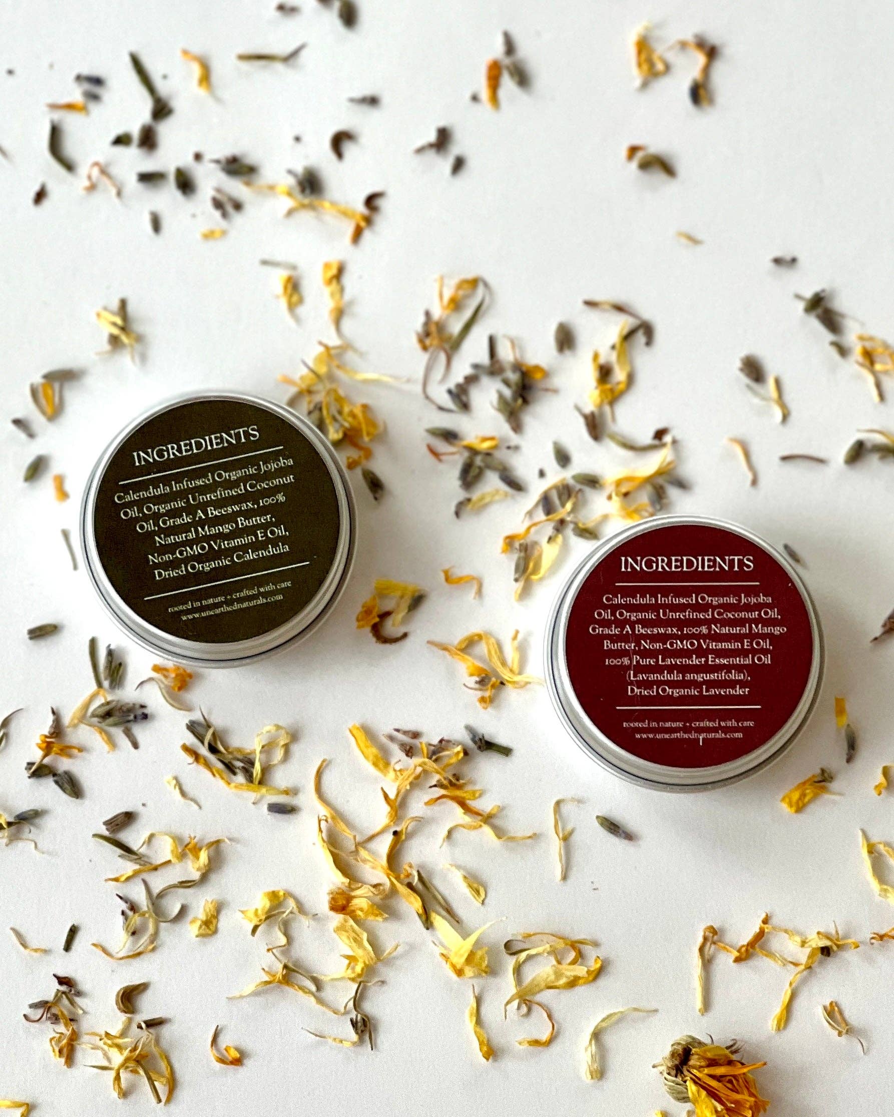 Unearthed Naturals - Wholesale Tattoo Ointment/Care - Botanical Tattoo Balm - Calendula Salve0