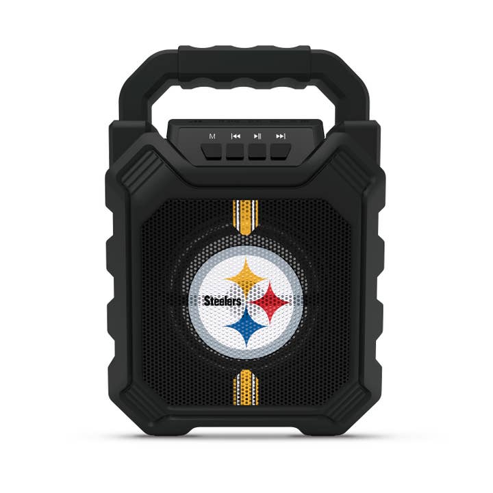 NFL Pittsburgh Steelers Shockbox XL2 Bluetooth Speaker for wholesale by Prime Brands Group