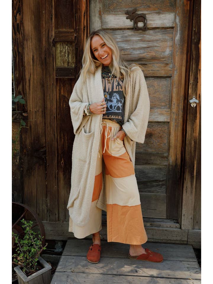 Three Bird Nest - Wholesale Cardigan - Women's - Moonlight Hug Cardigan - Seashell