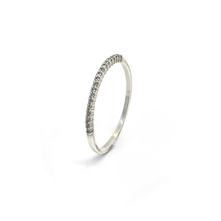Tiny Wave Ring (Quartz) for wholesale by Francisca Rendic Jewellery Designer