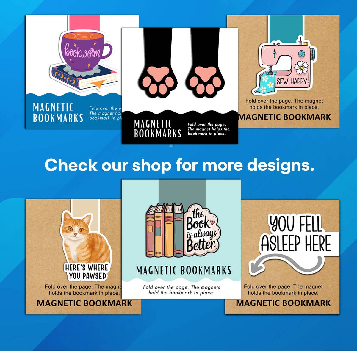 Coastal Creators of Connecticut - Wholesale Bookmark - Terrier Dog Reversible Magnetic Bookmark (Packaged)4