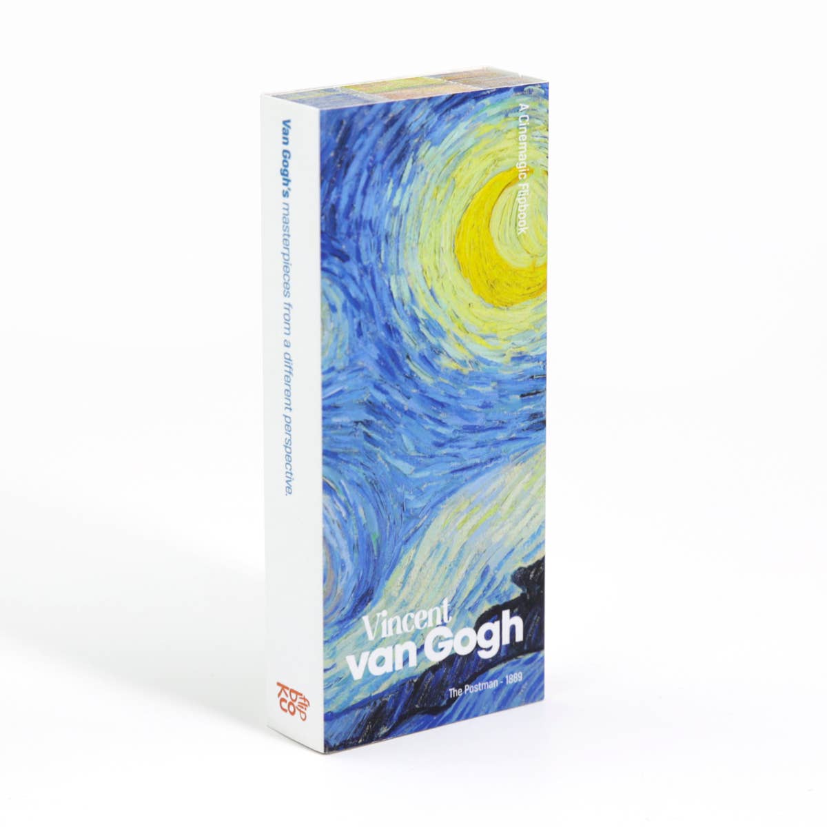 Flipboku – Großhandel Auslagebuch – Vincent van Gogh Flipbook – Interaktives Kunstbuch mit Meisterwerken in Bewegung6