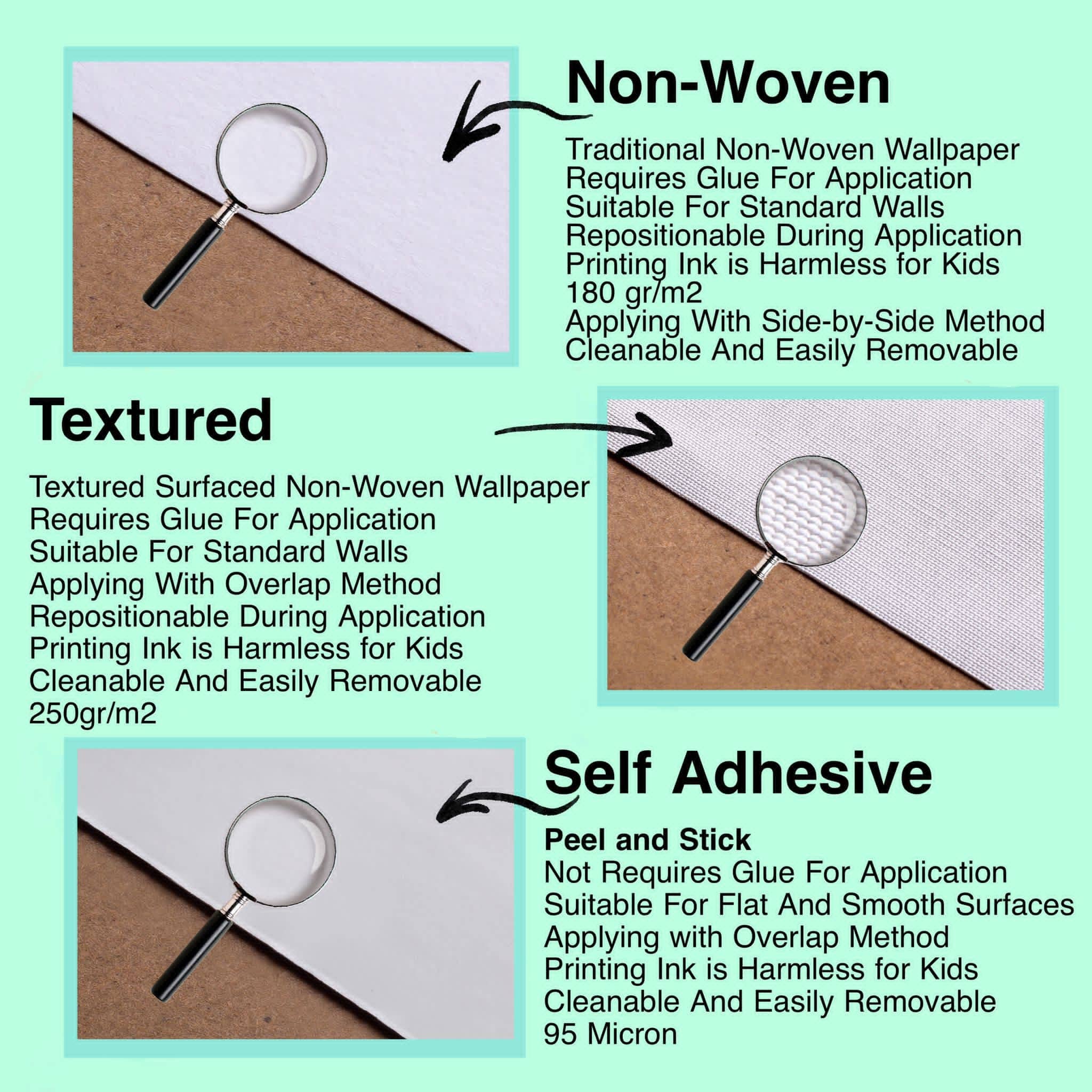 Muravie Wallposter - Vente Papier peint - Papier peint Art déco style bohème, autocollant bohème coloré5