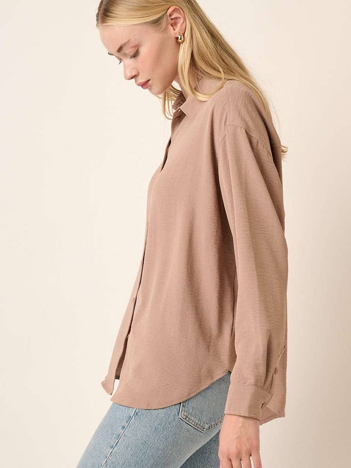 mittoshop - Wholesale Button Down Shirt - Women's - AIRFLOW BUTTON DOWN LONG SLEEVE SHIRT11