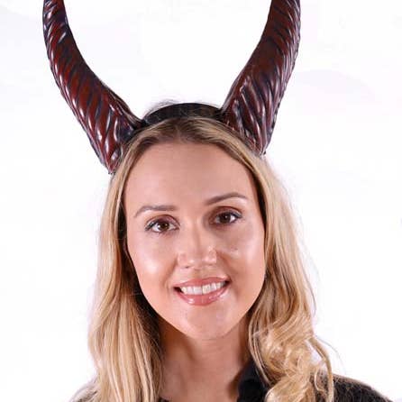 Rode hoorns hoofdband voor wholesale door KBW Global Corp.