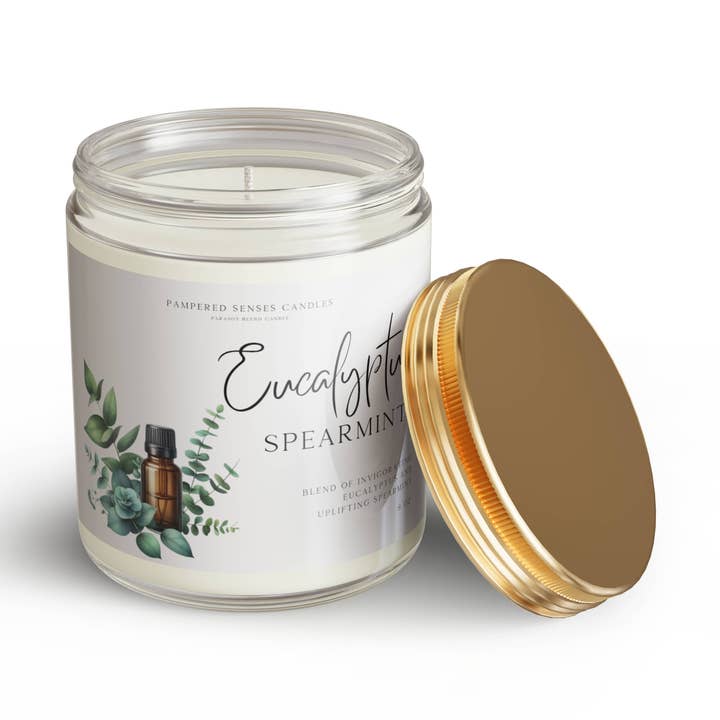 Pampered Senses Eucalyptus Spearmint for wholesale by Pampered Senses Candles